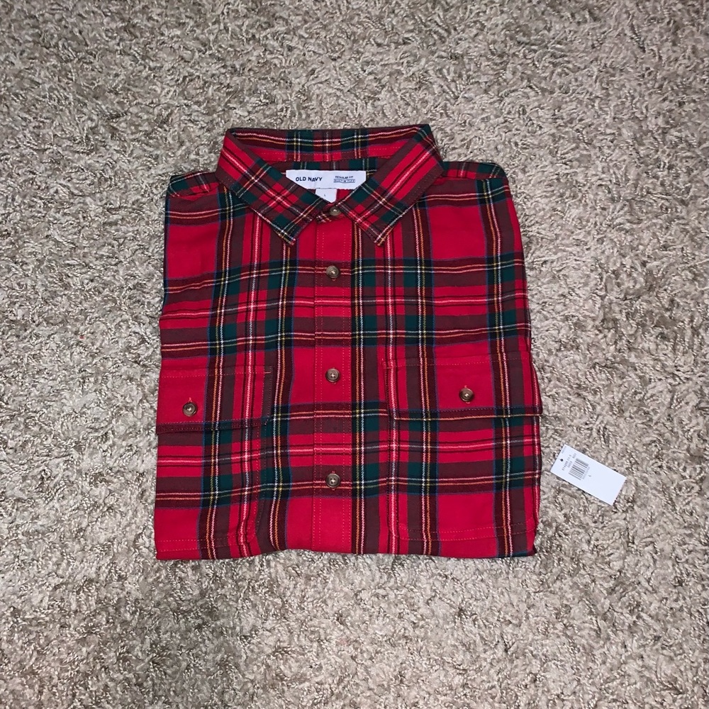 NWT Men’s Old Navy Built-In Flex Flannel Shirt - Picture 4 of 6
